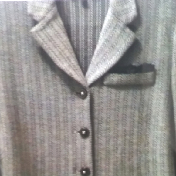 St. John Jacket w/ Lace Pocket - Picture 4 of 4